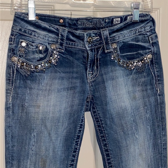 Miss Me Embellished Bootcut Jeans - Picture 1 of 9